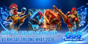 GO88 Các Loại Cựa Gà Phổ Biến - Vũ Khí Sát Thương Nhất  2026